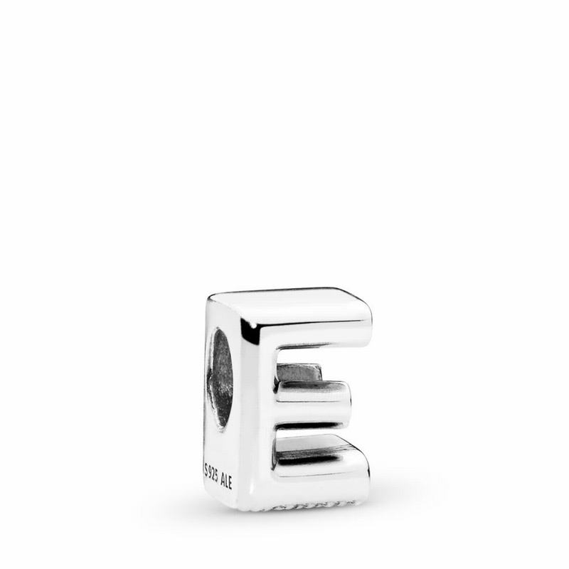 Pandora Letter E Charm Silver Egypt WD7604285
